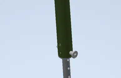 Redesign of the HUNCH ISS Galley Table-Strut Supports