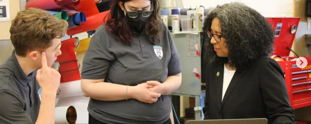 Congresswoman Marilyn Strickland Visited HUNCH School cover